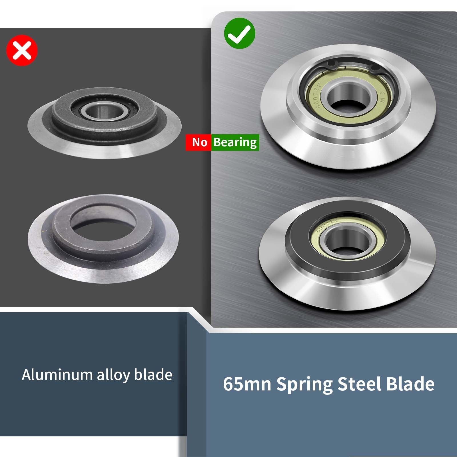 Upgraded Replacement Blade for Copper Wire Stripping Machine Powered Chrome 1PC