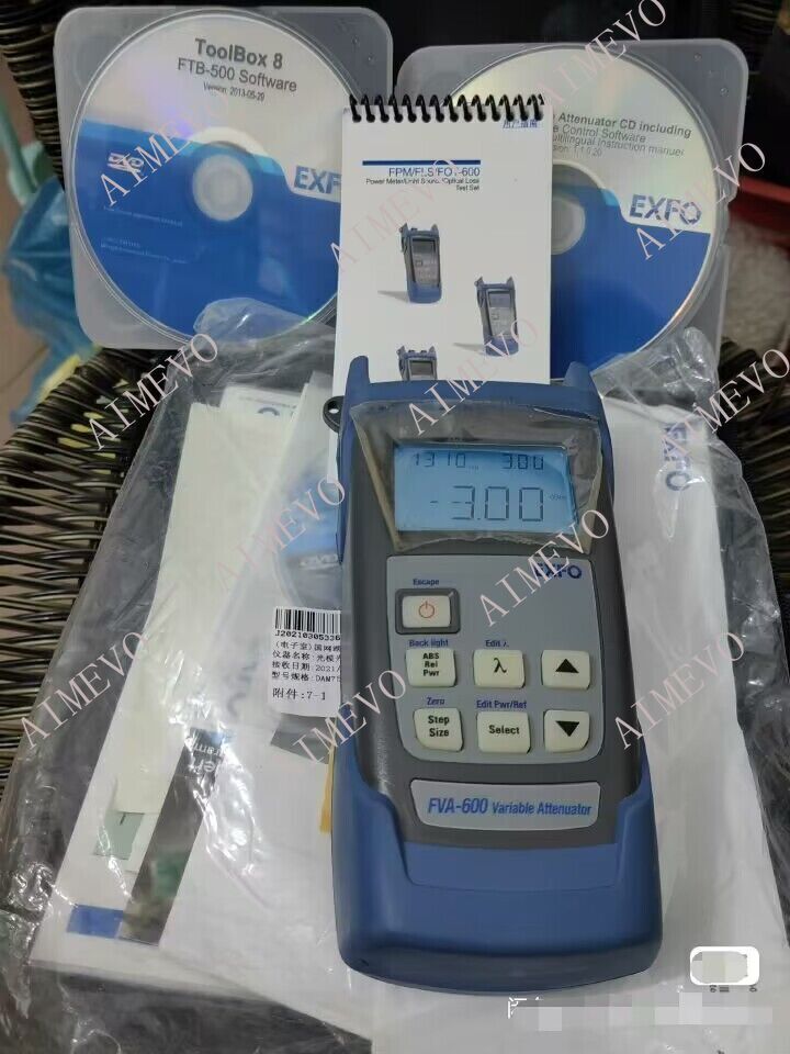 EXFO FVA-600-B-EI OPTICAL VARIABLE ATTENUATOR FVA-600