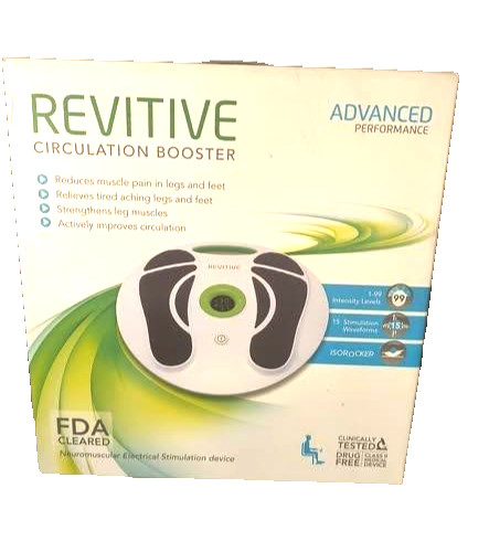 REVITIVE Advanced Performance Circulation Booster Analyzer White REF 2615 UK NOB