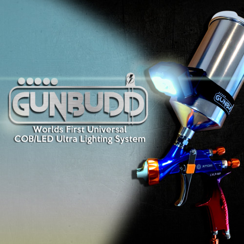 Spray Gun Light LED/COB GunBudd Universal Auto Paint Flashlight