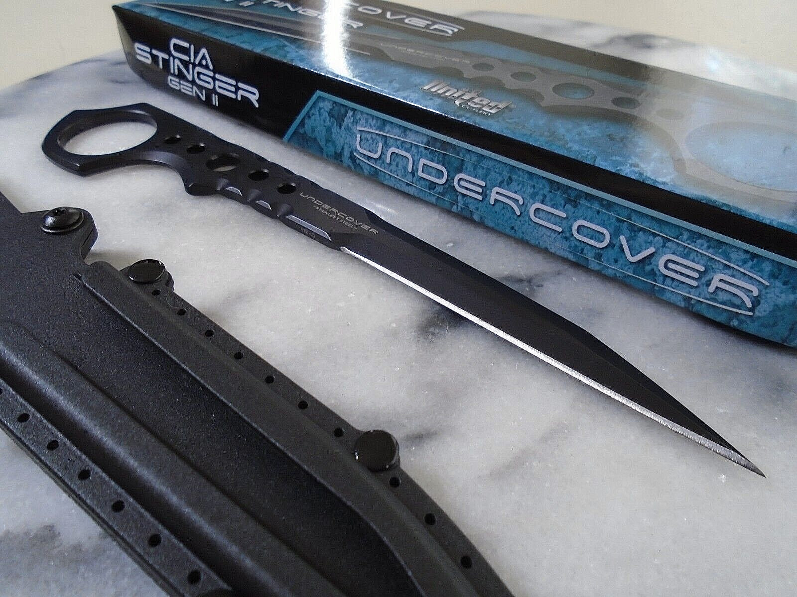 Undercover CIA Stinger II Shiv Dagger Spike Full Tang Boot Knife Kydex UC3513