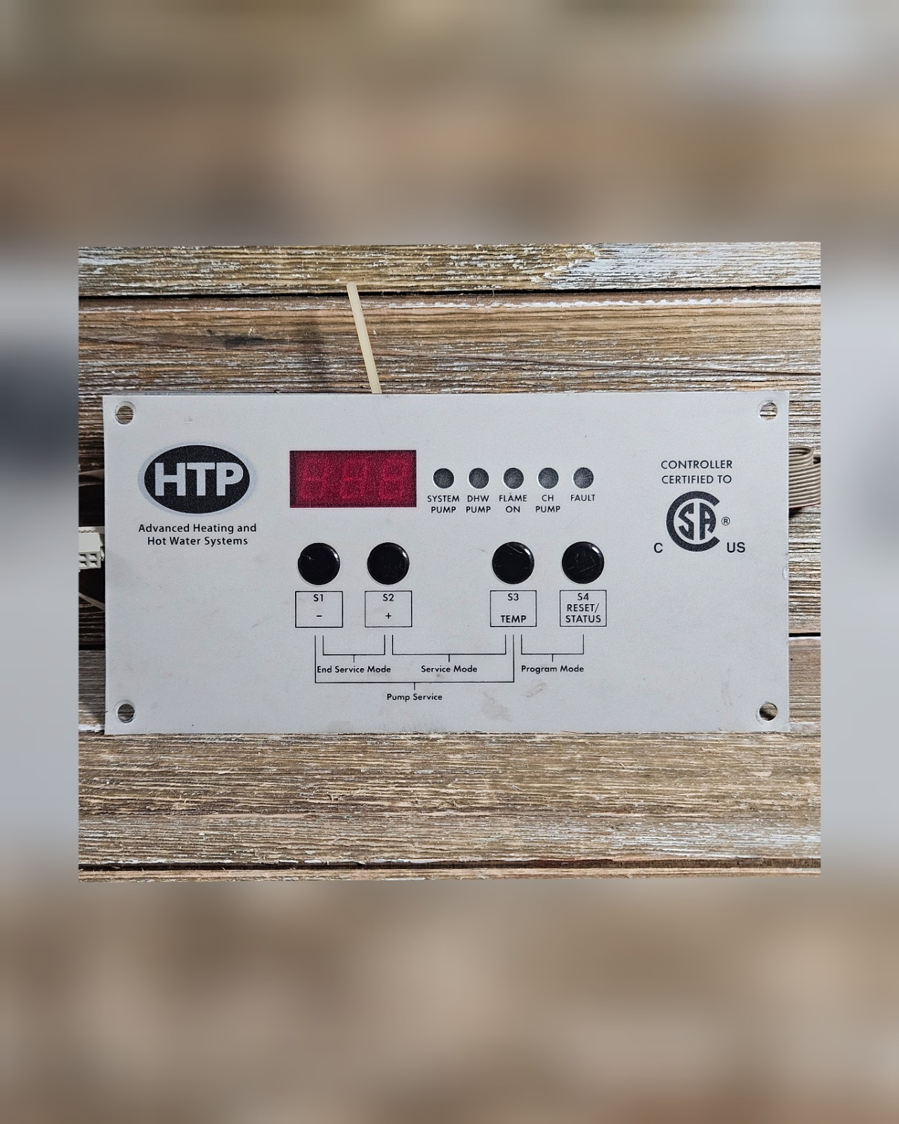 HTP Superstor Hot Water Control Display  021.016.121