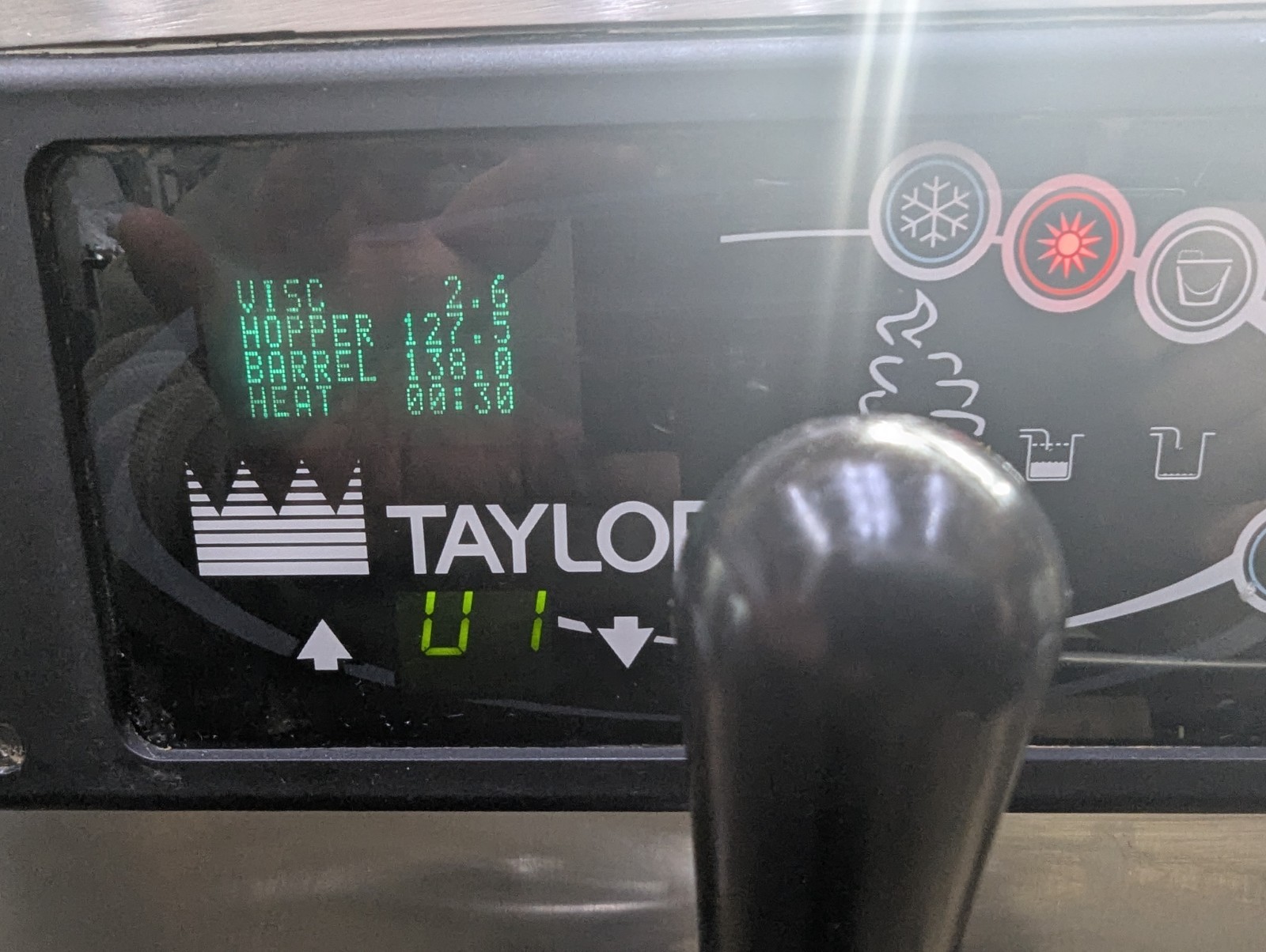 Taylor C709 Soft Serve Ice Cream Machine Single Phase Air Cooled Fully Tested