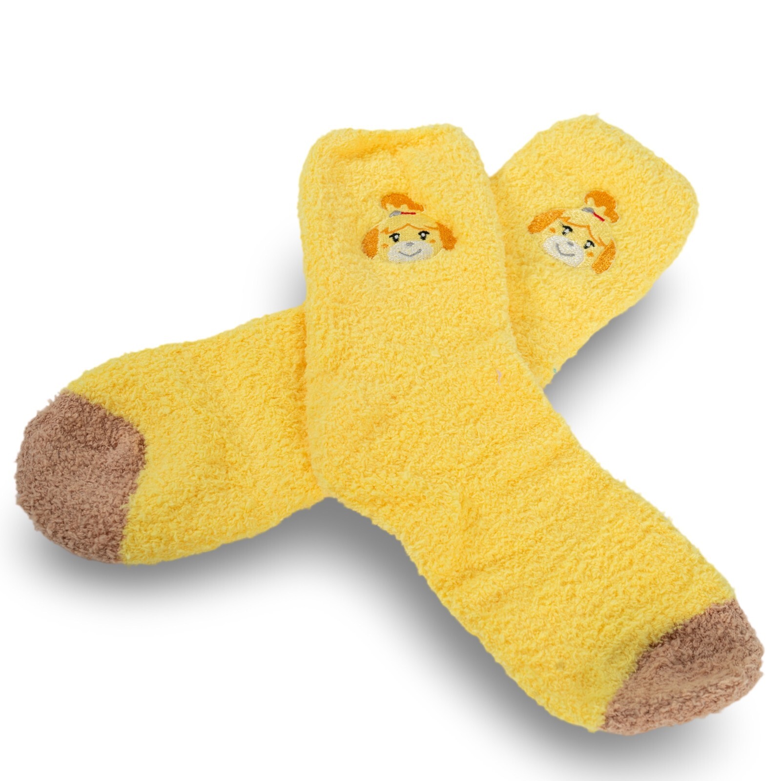 Animal Crossing New Horizons Cozy Socks Yellow Isabell One Size OFFICIAL LICENSE