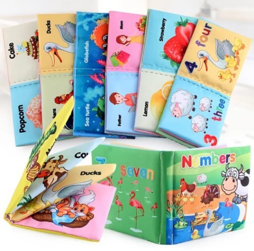 Toddler Cloth Book Intelligence Development Reading Early Educational Brand New