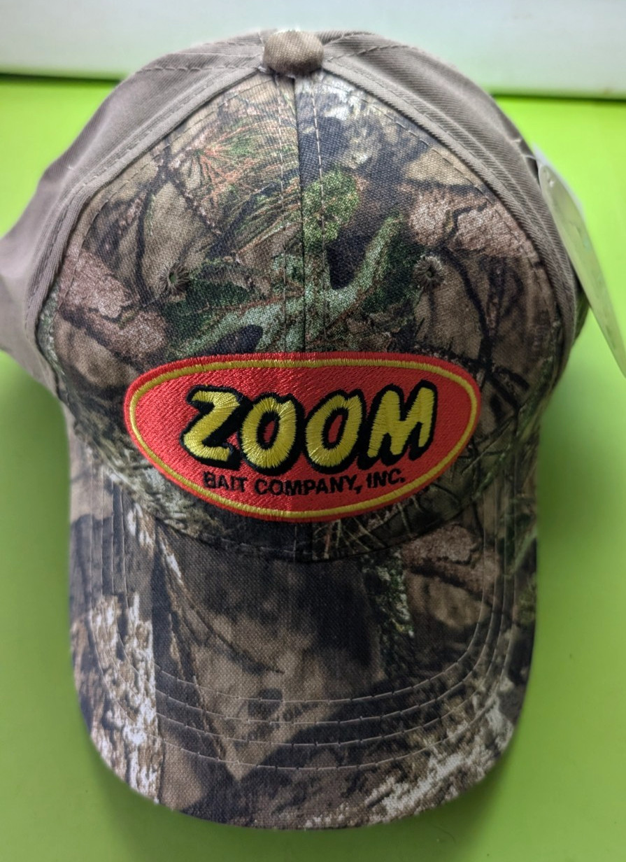 Zoom Bait Company Georgia Camo Fishing Adjustable Baseball Cap Hat