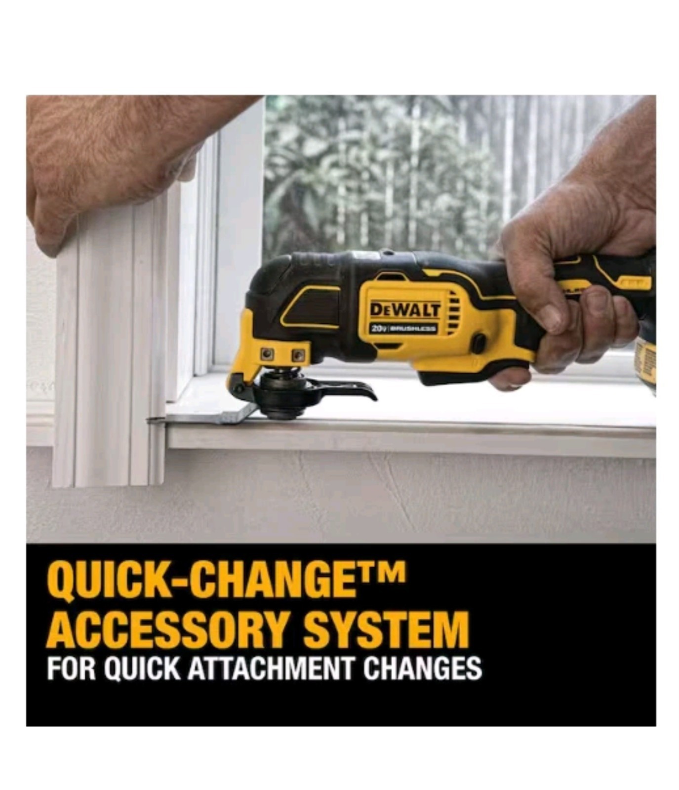 DEWALT DCS354B 20V MAX ATOMIC BL Li-Ion Oscillating Multi-Tool (Tool Only) New
