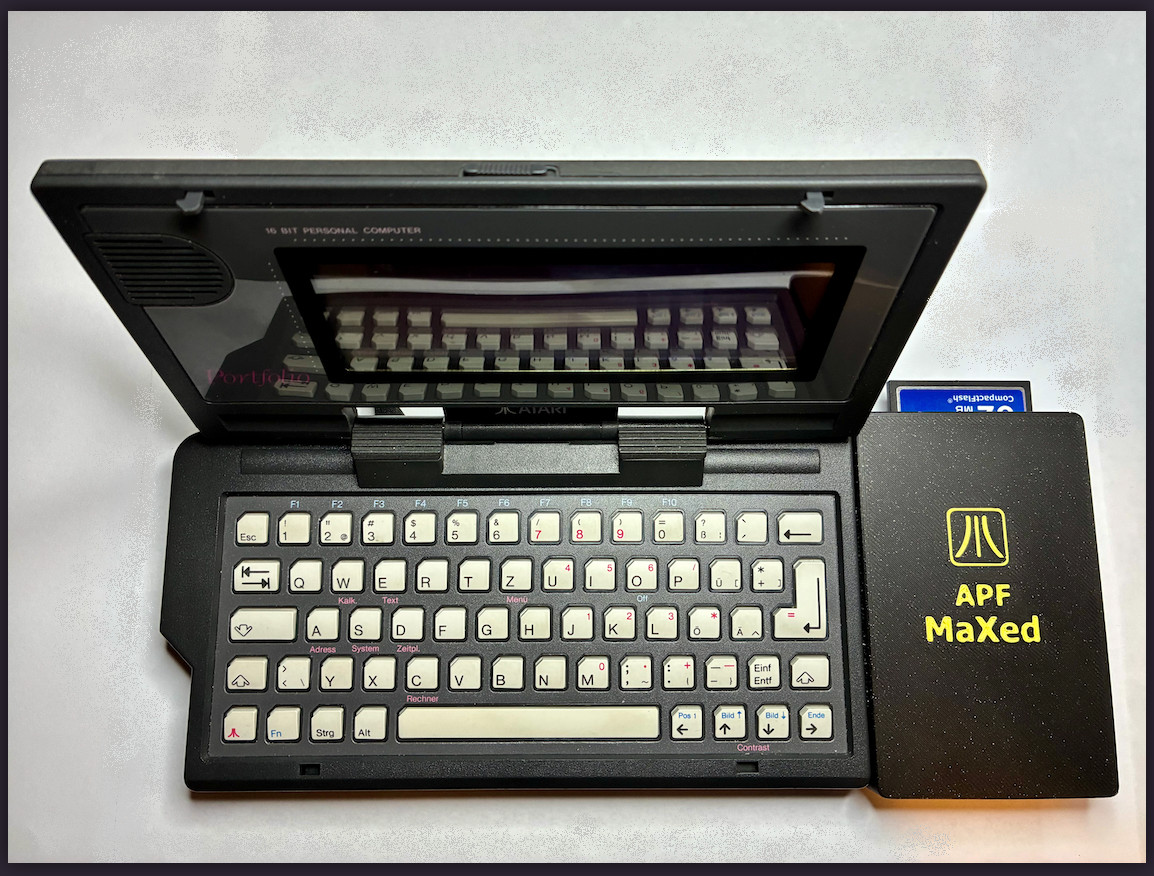 Atari Portfolio apf-MaXed peripheral