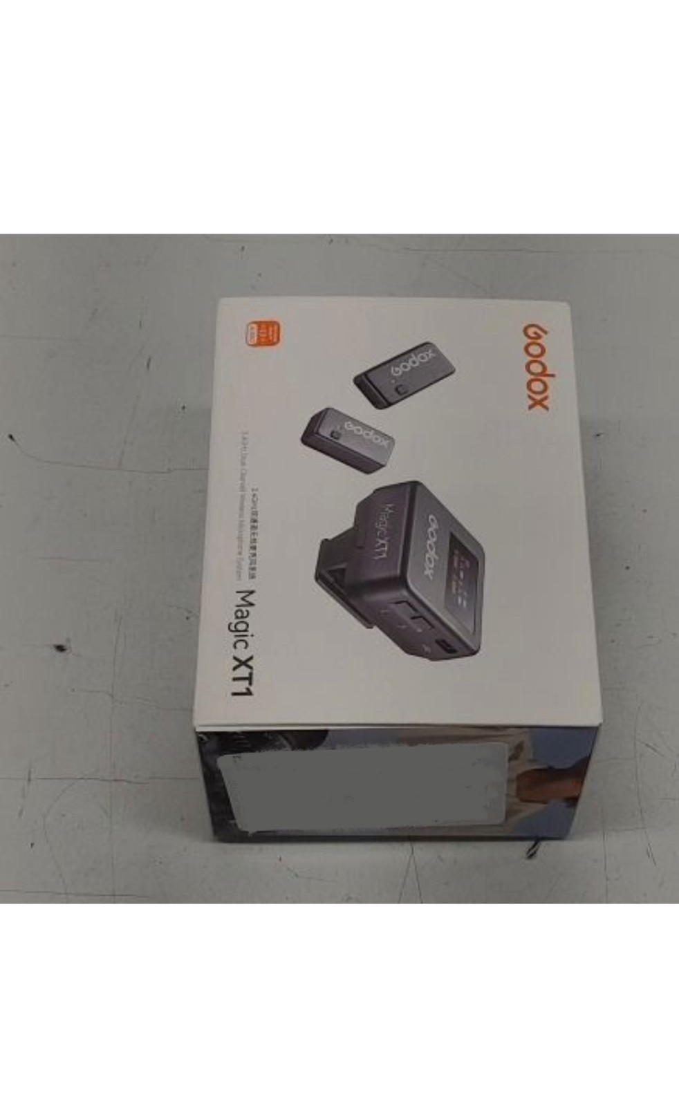 GODOX Magic XT1 Wireless Lavalier Microphone for Camera 2 TX +1 RX Charging Case