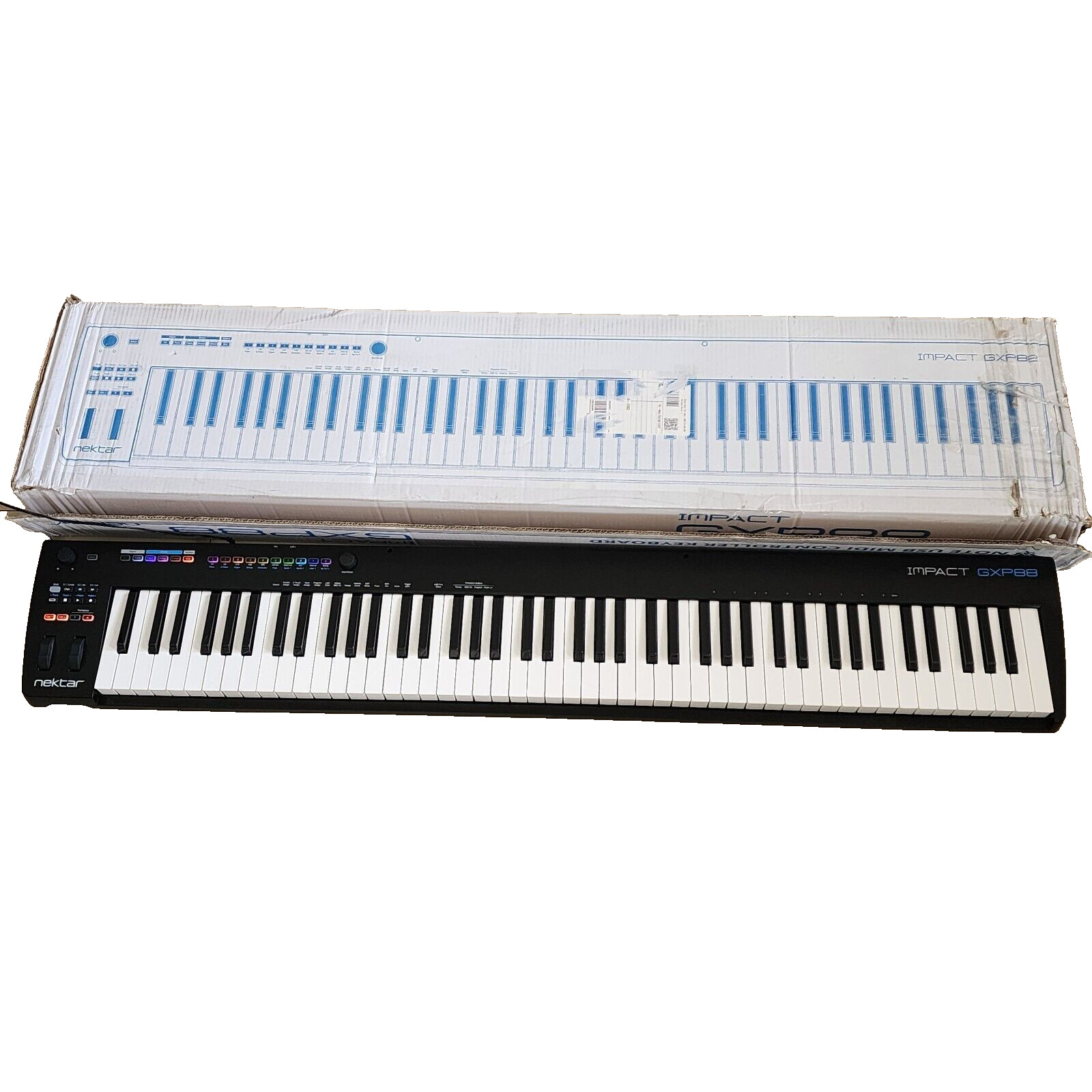 Nektar Impact GXP88 - 88 key MIDI Controller Keyboard - Black - Slightly Used