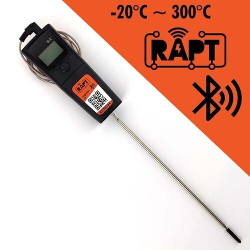 RAPT Bluetooth Thermometer | BrewZilla Gen 4 | RAPT Portal Compatible | Backlit