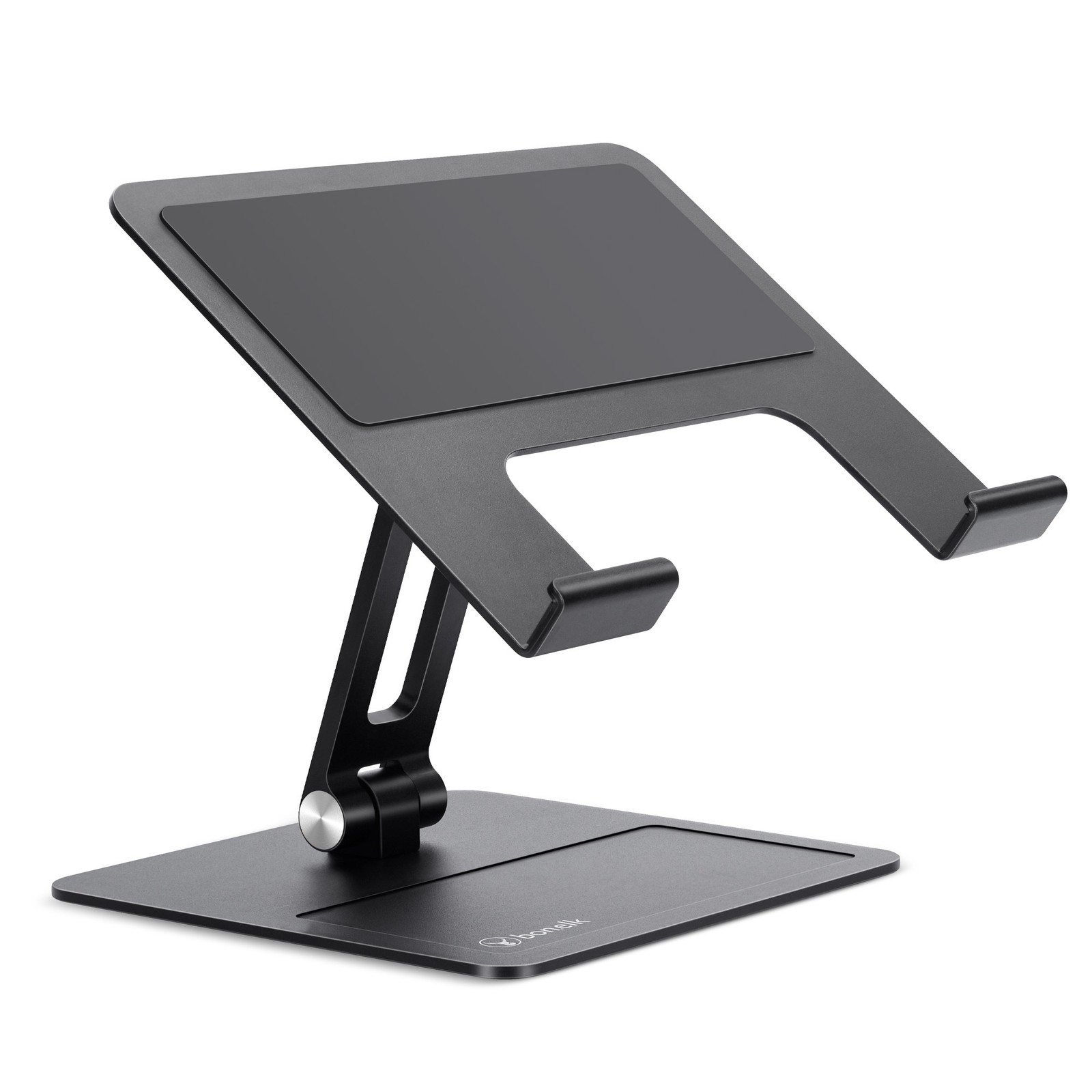 BONELK Elevate Junior Riser Non-Slip Laptop Stand for 10" to 14" Notebooks, Blac
