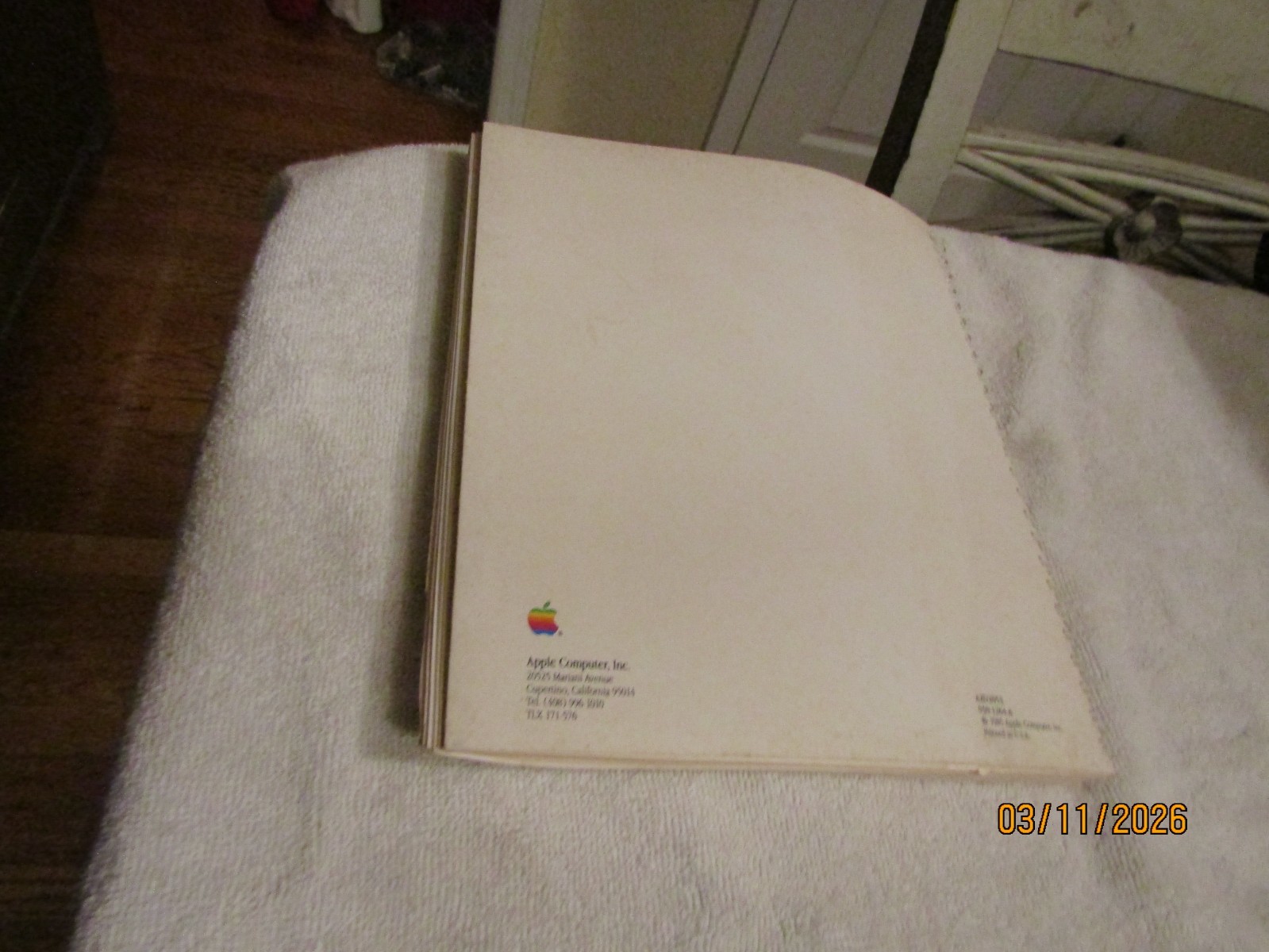Vintage Apple II Utilities Guide Manual ONLY 1985