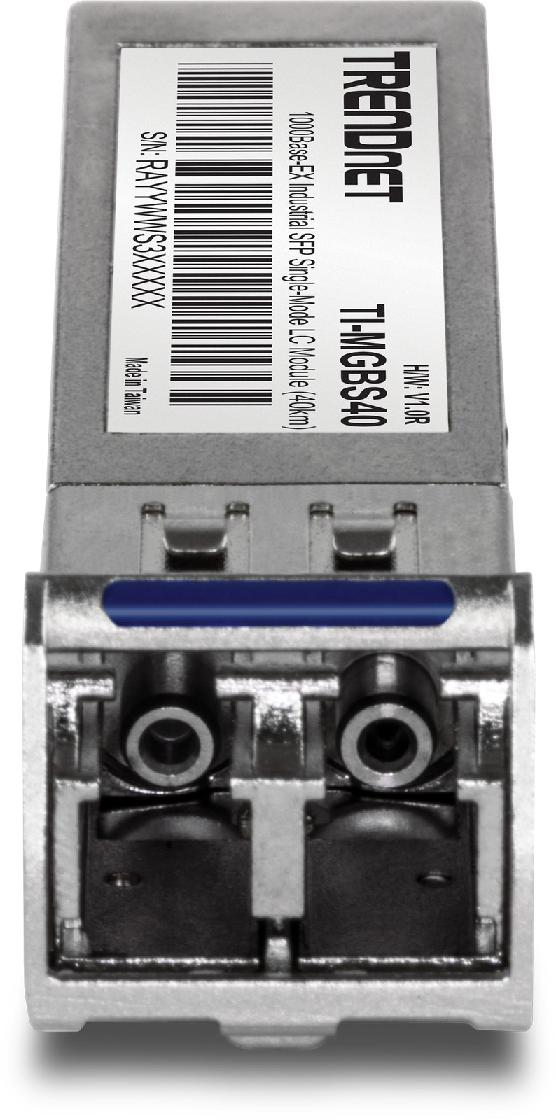 TRENDnet TI-MGBS40 Hardened Mini-GBIC Single-Mode LC Module (40KM)