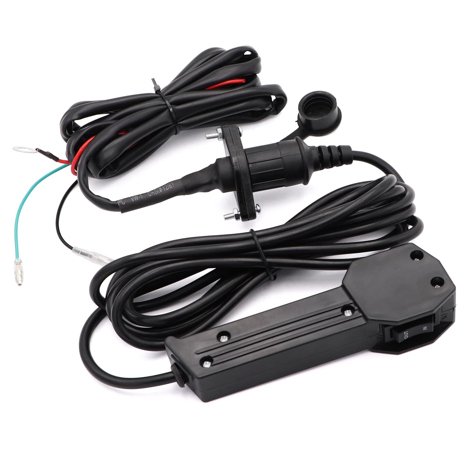 12V Winch Corded Manual Hand Remote Control Kits for ATV UTV Winch