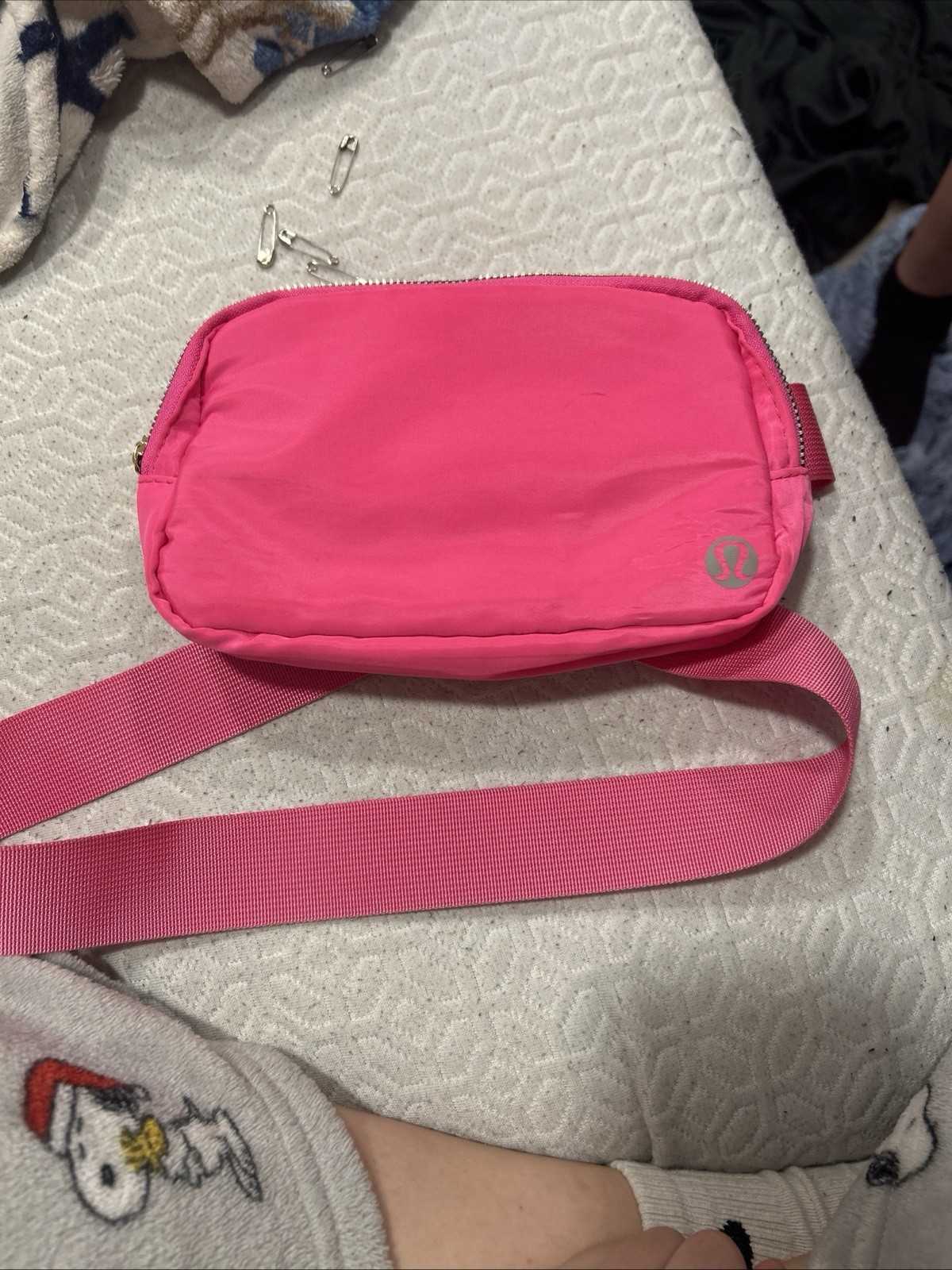 Lululemon Hot Pink Belt Bag Little Bit Used But Good Condition See Photos no zip
