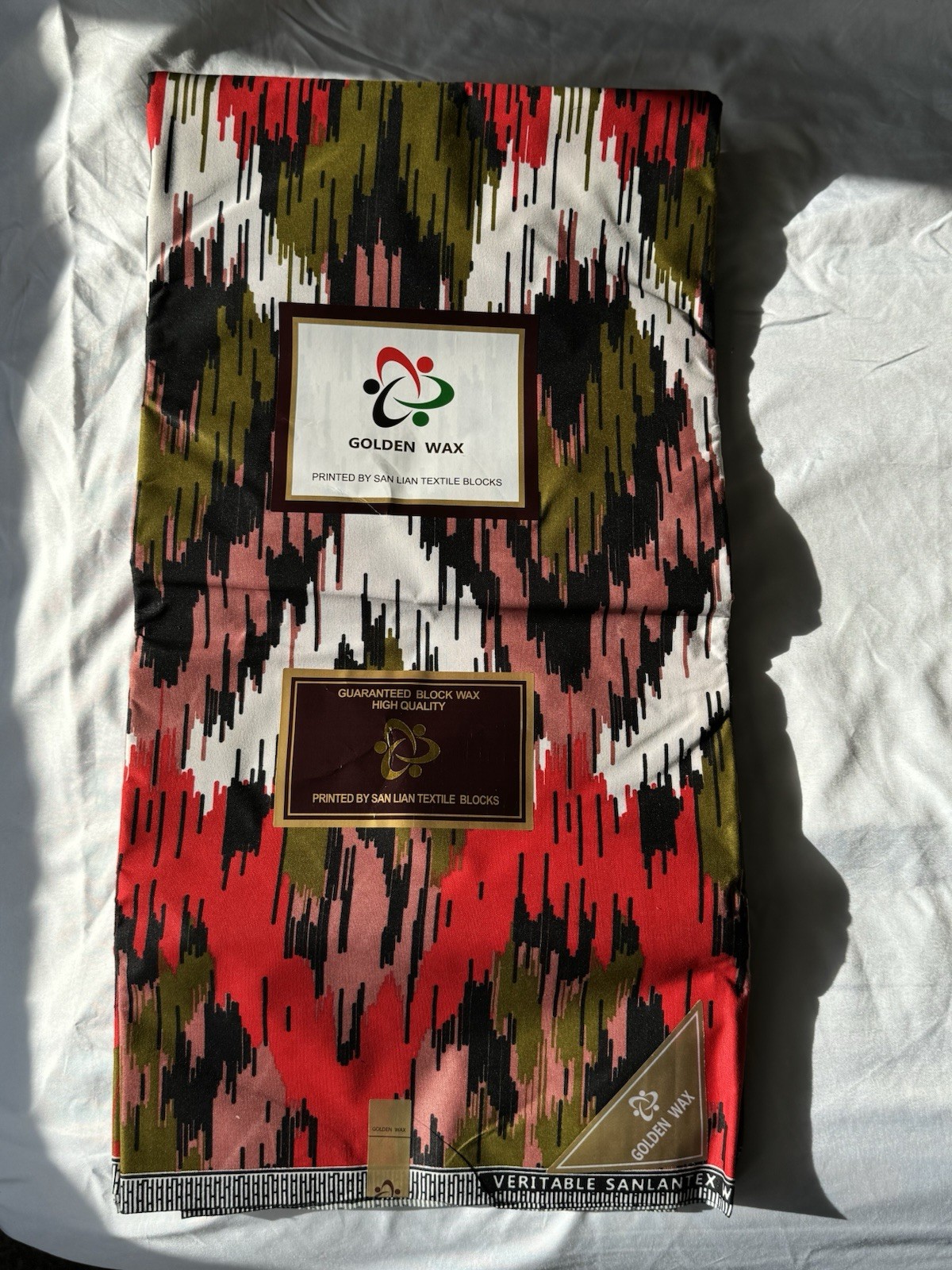 Ankara Fabric Or African Fabric 100% Cotton. 6yards