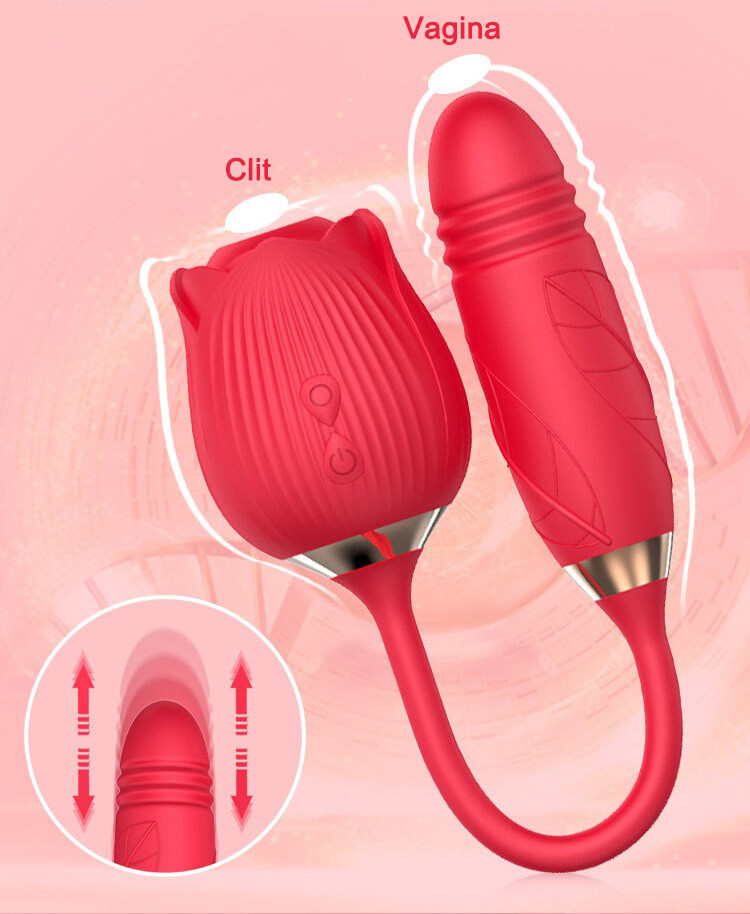 2in1-Rechargeable-Women-Rose-Massage-Vibration-Sucker-Thrusting-Use-Lubricant