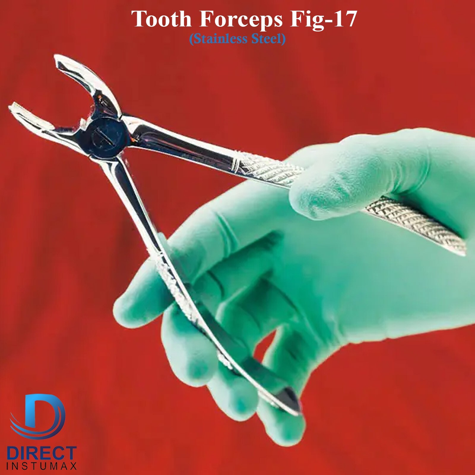 Tooth Extracting Extraction Forceps Fig 17 Right Upper Molar Dental Instruments