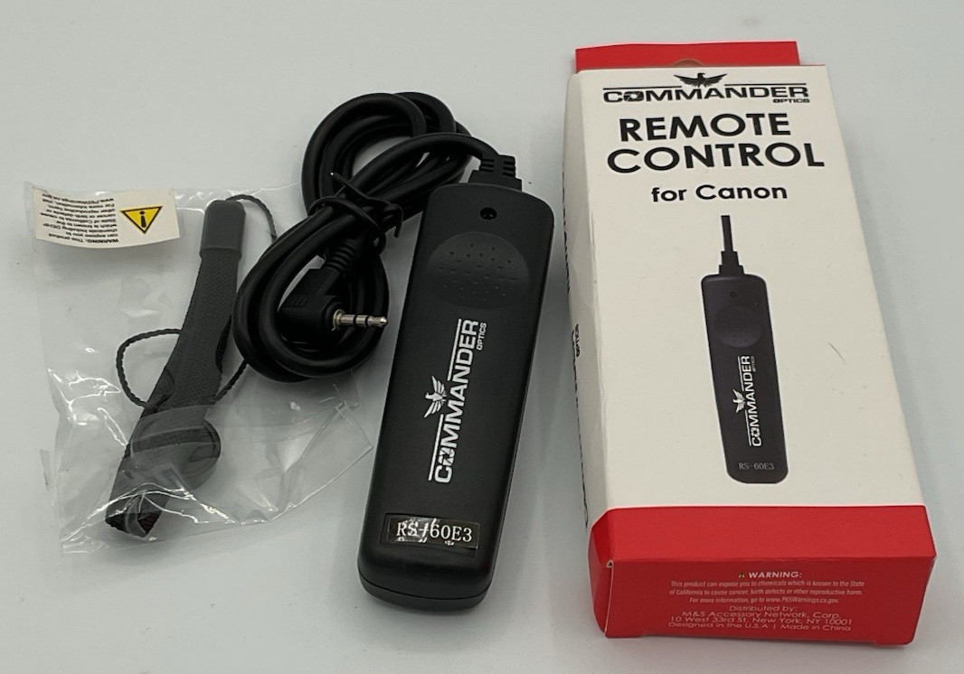 Commander Remote Control For Canon Cameras CO-CRC-WRD NEW Fast Free Shipping!