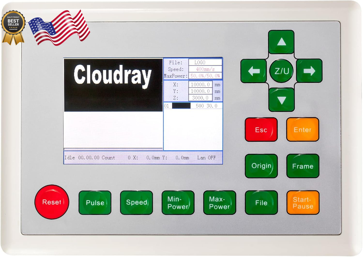 Cloudray Ruida 6442S Panel for 6442S 6442G Controller CO2 Laser Engraver
