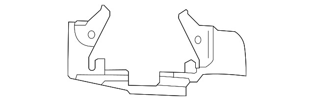 Genuine Lexus Blind Spot Detection System Warning Sensor Bracket 88163-53020