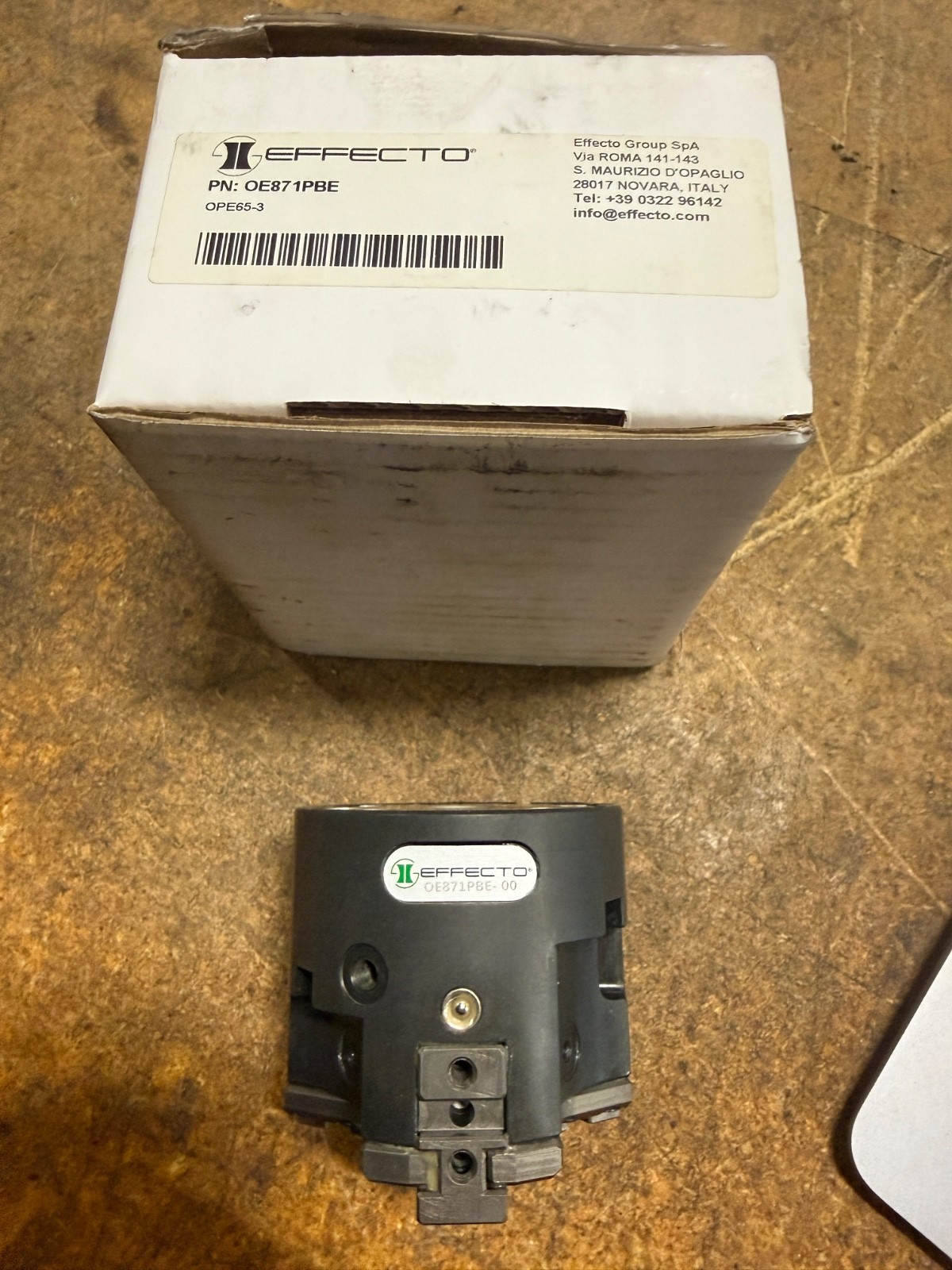 Effecto OE871PBE 3-Jaw Parallel Gripper (NEW)