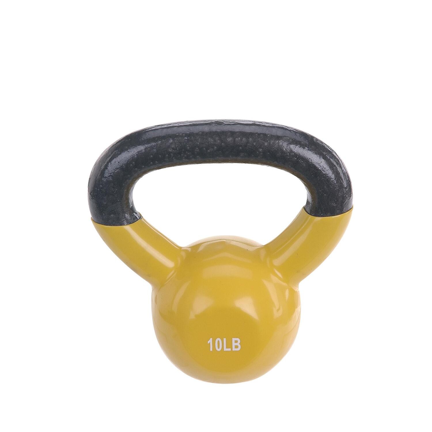 Sunny Health And Fitness Kettle Bell Vinyl Coated 10Lbs