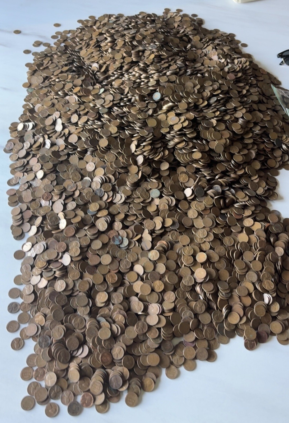 1LB UNSEARCHED WHEAT CENTS LINCOLN PENNIES ESTATE SALE LOT