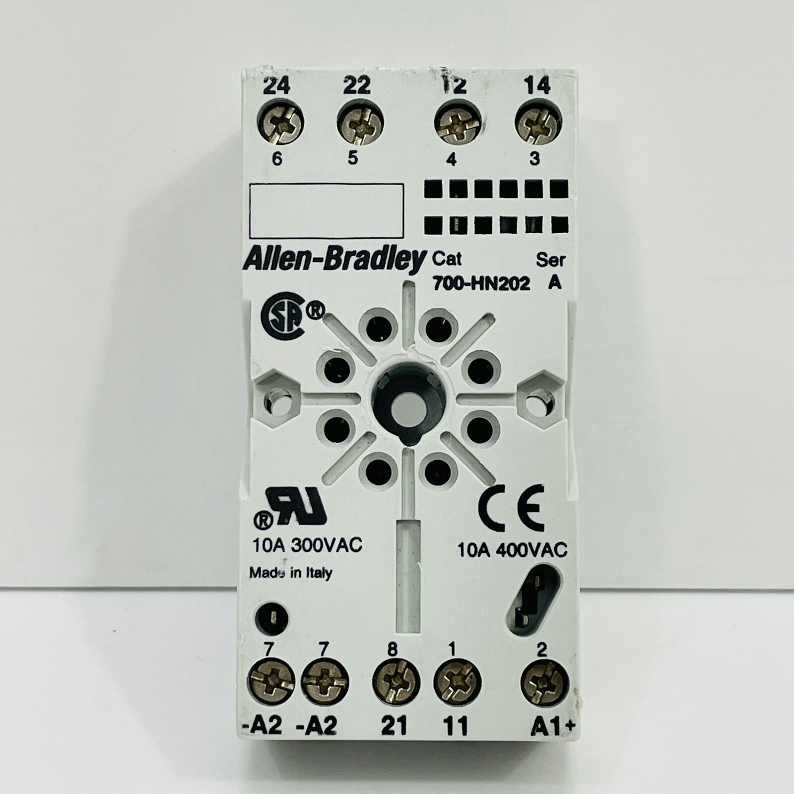 Allen Bradley 700-HN202 Relay Socket 10A ~New Surplus~
