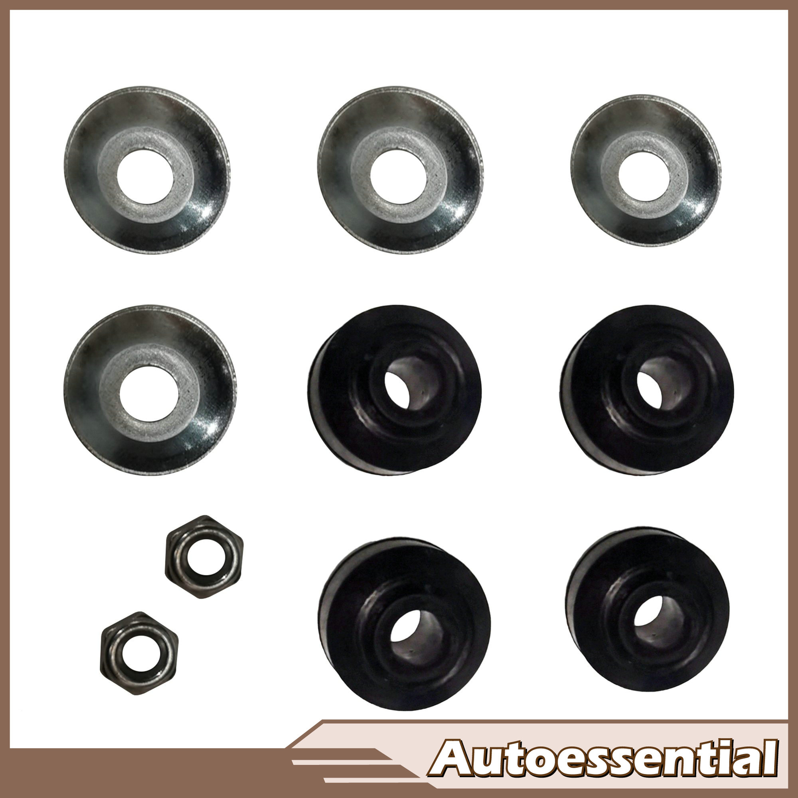 Pair Front Suspension Stabilizer Bar Link Kit For 1973-1993 Chrysler Dodge