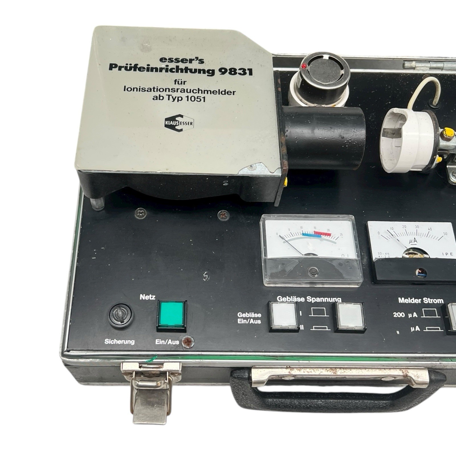 ESSER test device 9831 for insulation smoke detectors from type 1051