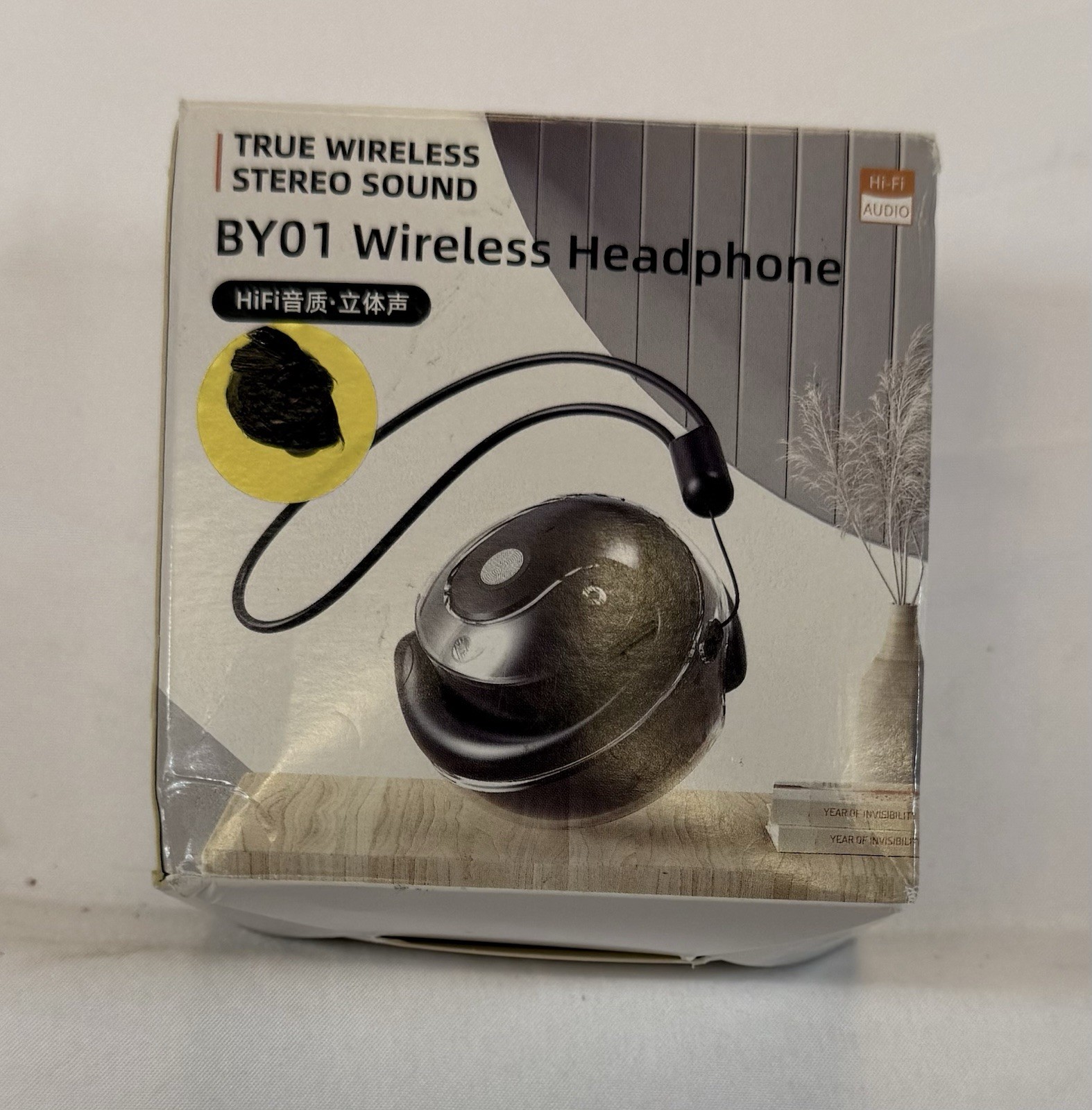 BY01 Wireless Headphone True Wireless New In Box