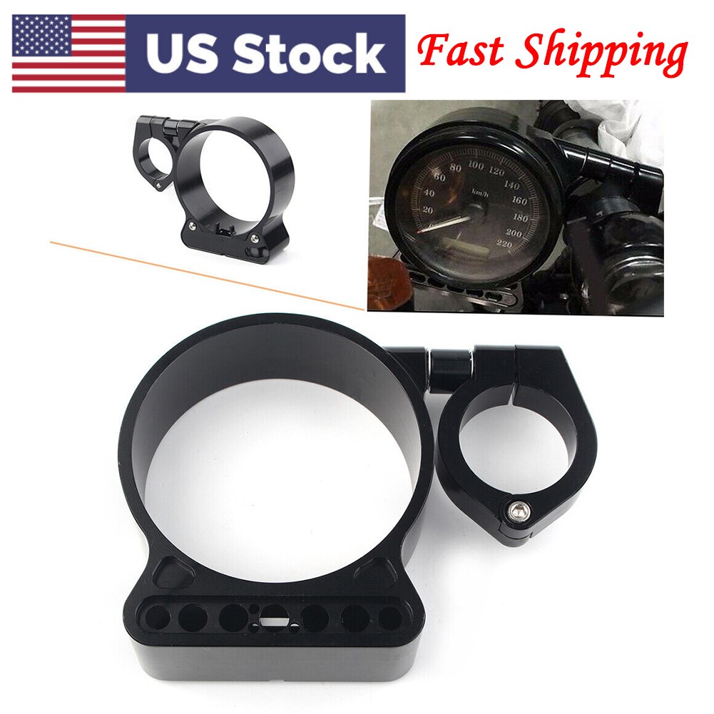 39mm/16"Side Mount Speedo Relocation Bracket For Harley Sportster XL 883 1200