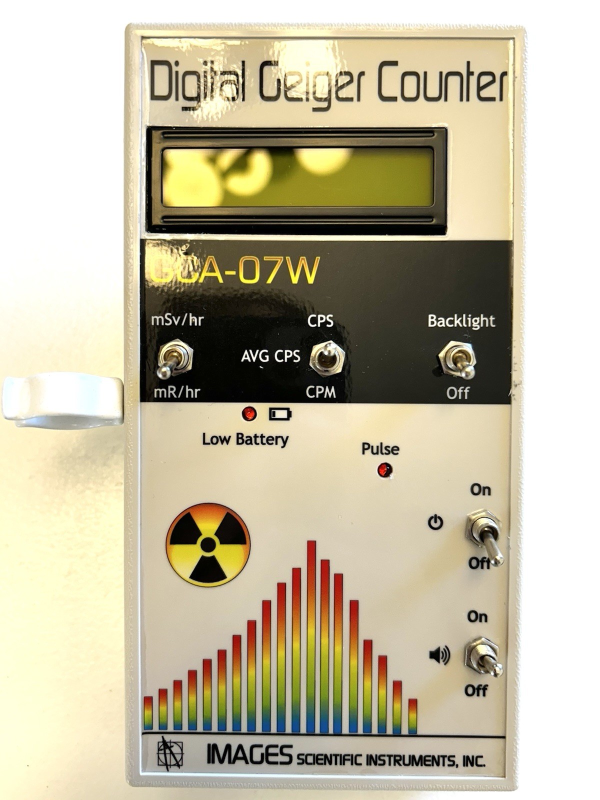IMAGES Digital Geiger Counter GCA-07W-Calibrated 9-2025