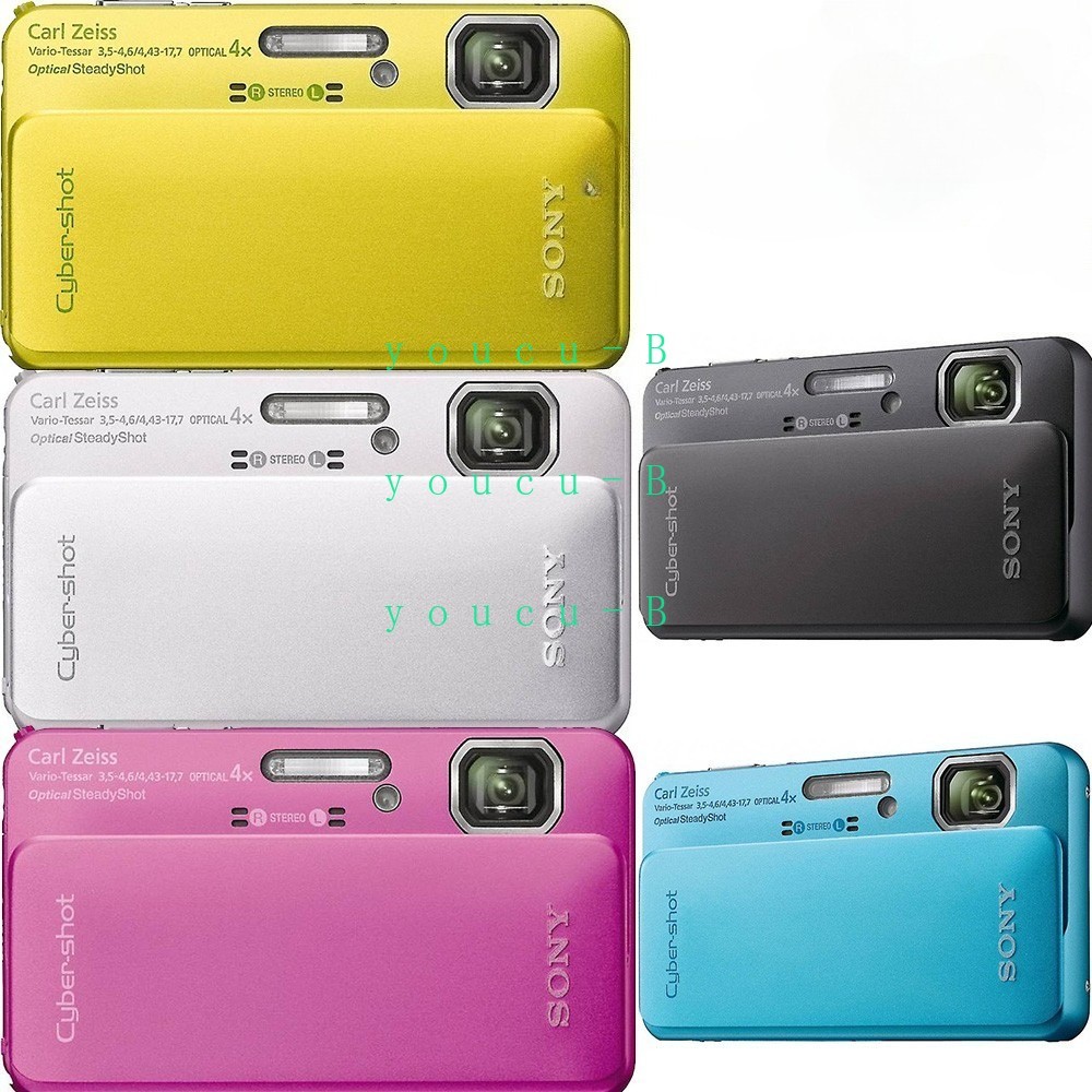 Sony Cyber-shot DSC-TX10 Digital Camera 16.2 MP 4x Optical Zoom with Accessories
