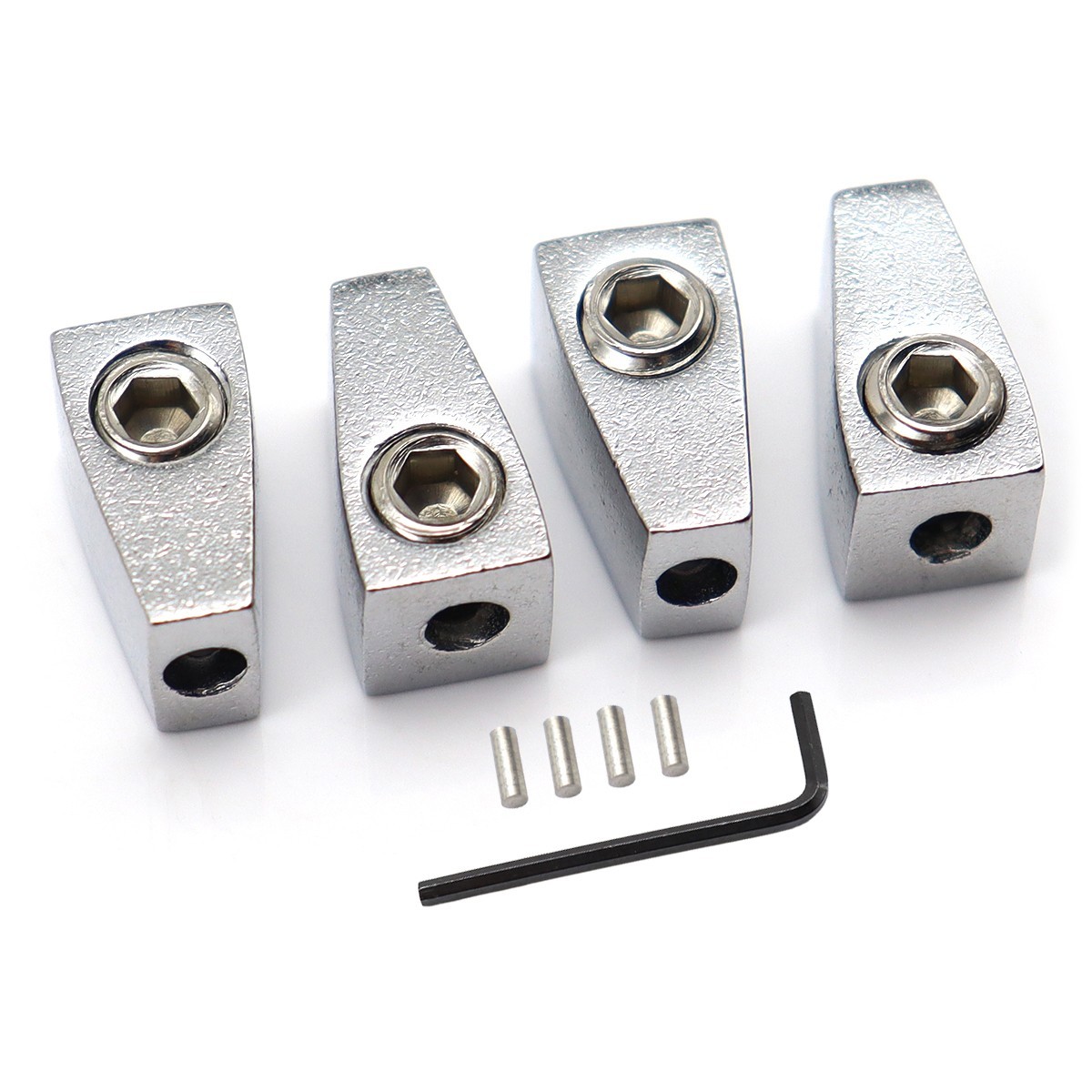 4 String Headless Bass Nuts Single String Nuts for 4 String Headless Bass Silver