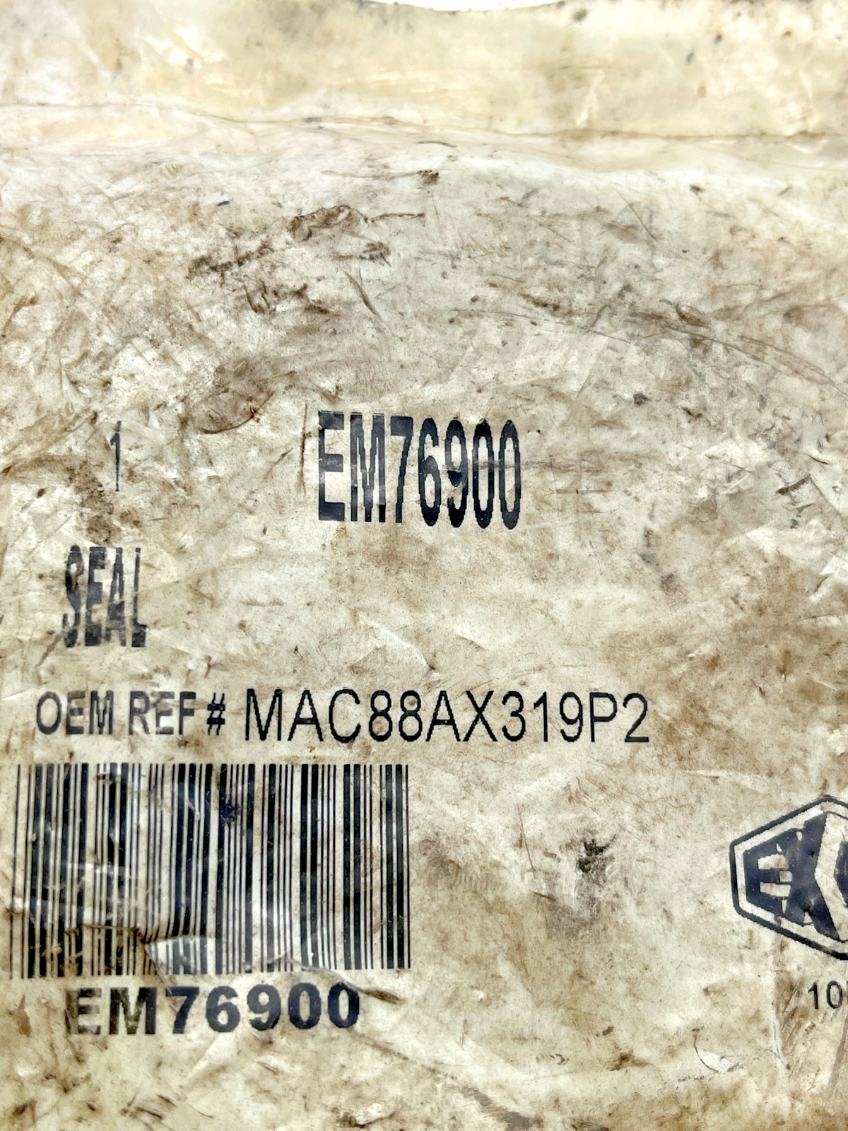 EM76900 EXCEL SEAL MAC88AX319P2