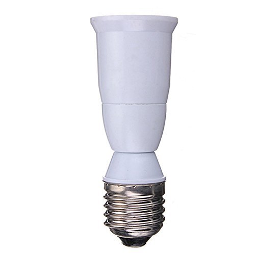6-Pieces E26 to E26 Medium Socket Light Bulb Base Extender 2.5" Extension
