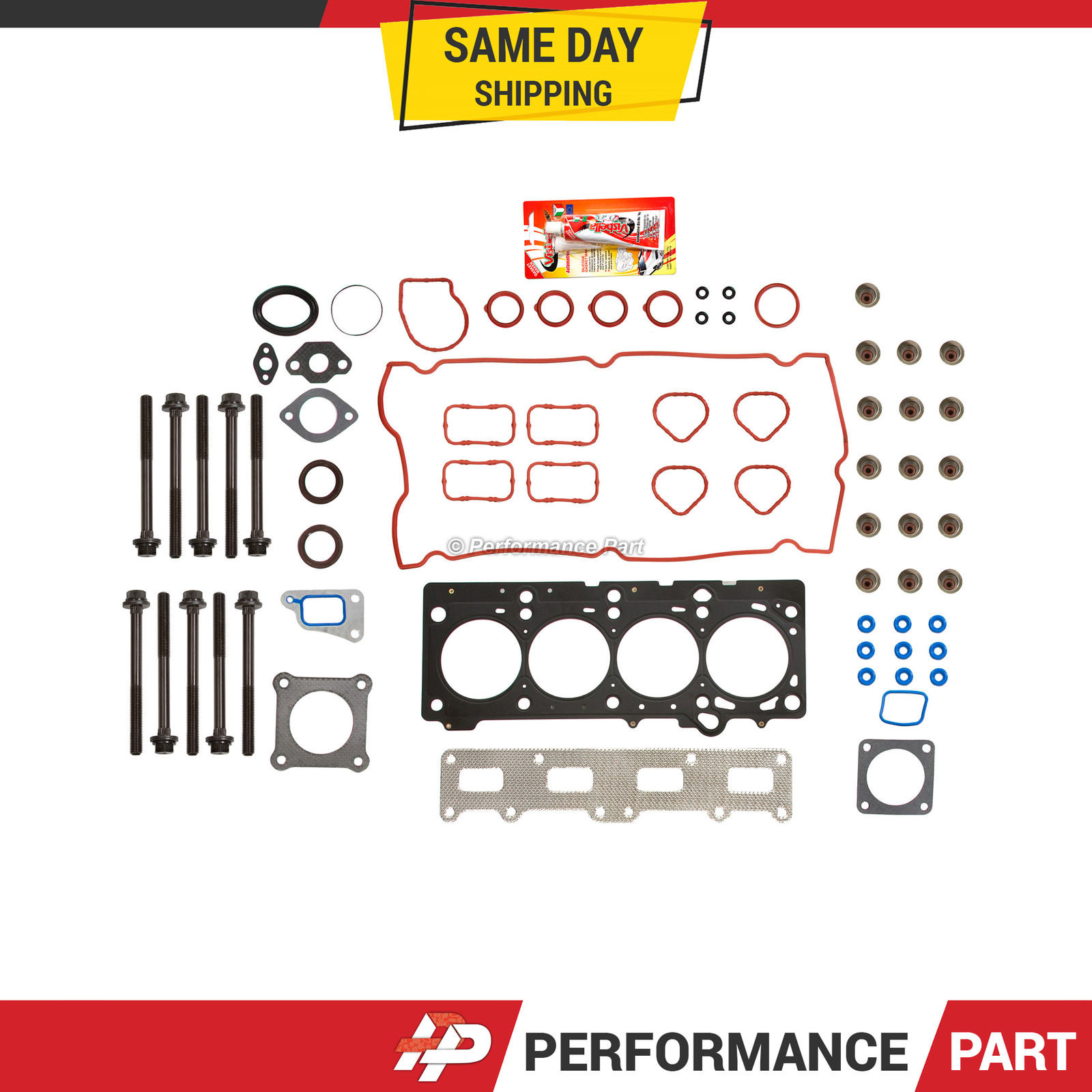 Head Gasket Bolts Set for 02-09 Chrysler PT Cruiser Jeep 2.4 DOHC VIN 1, B