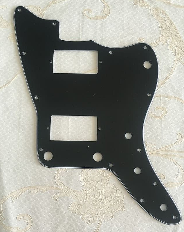 Pick For US Jazzmaster PAF Style Guitar Pickguard Scratch Plate,3 Ply Black