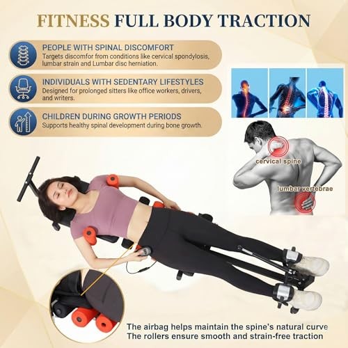 Spinal Decompression Machine Table For Back Pain Relief Motorized Spine Device