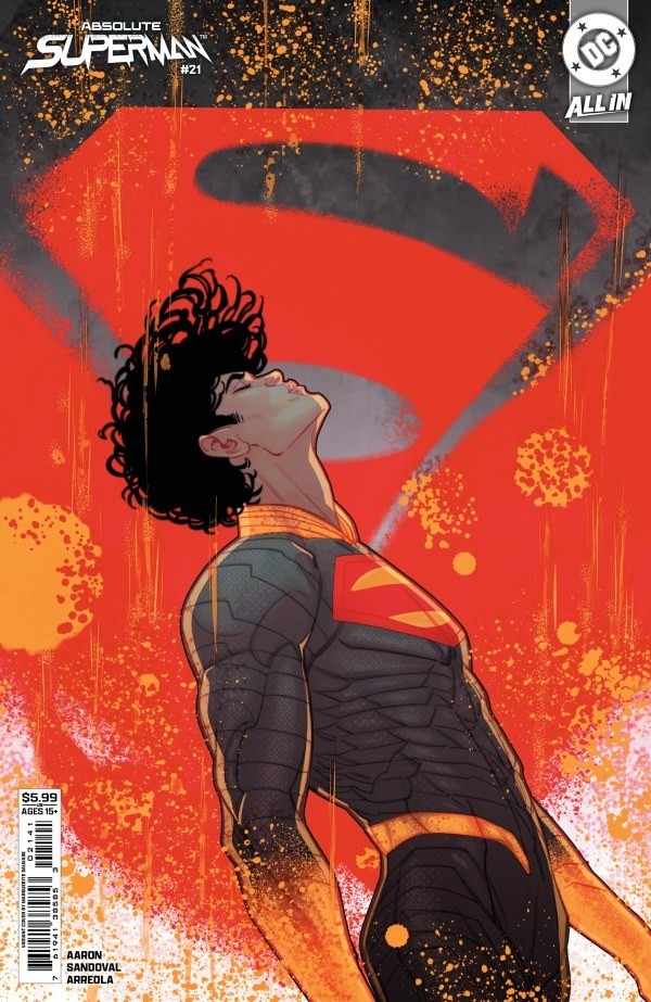 Absolute Superman #21 CVR D Marguerite Sauvage Card Stock VAR 7/22/26