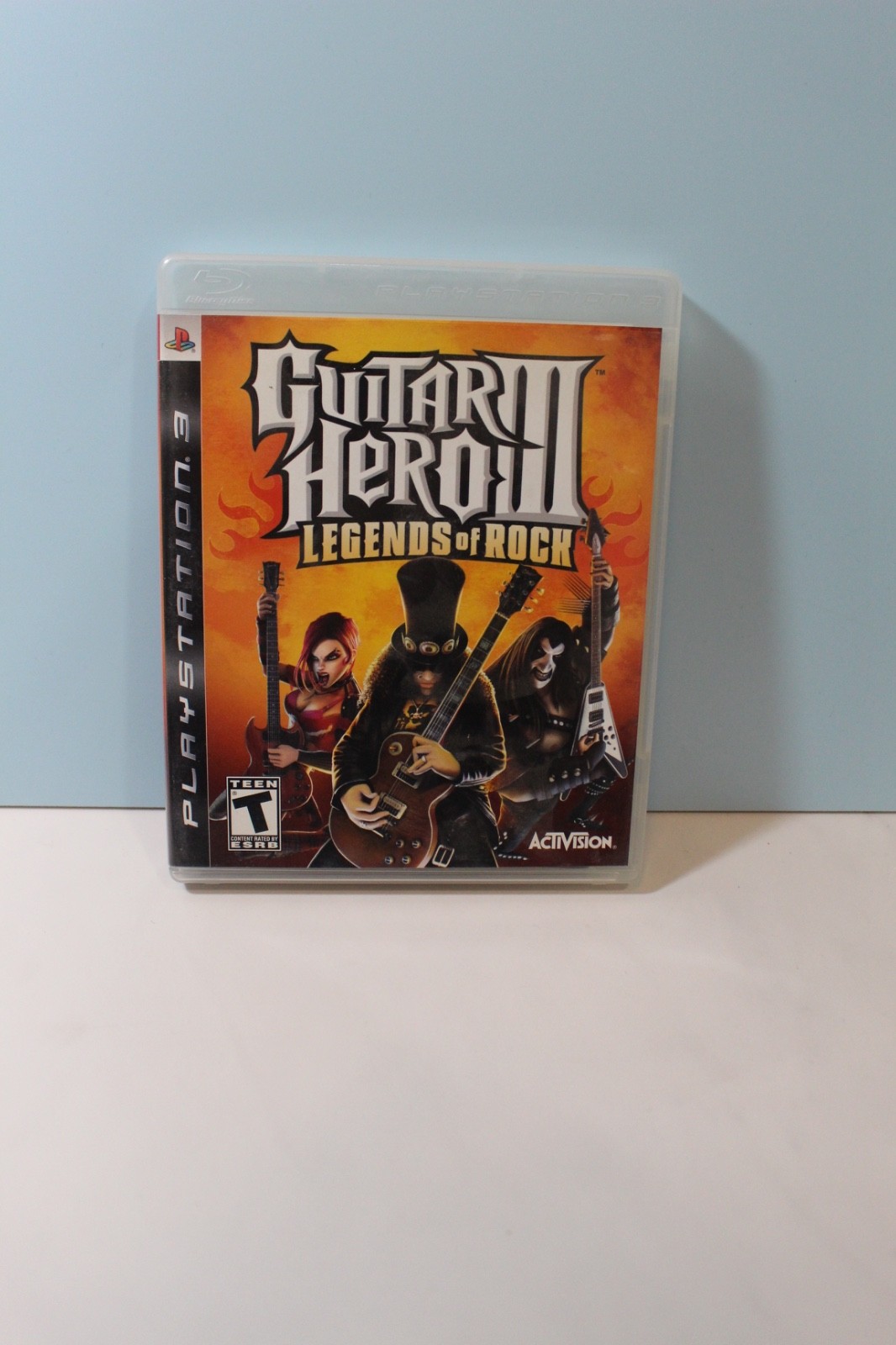 Case and Manual Only NO GAME Guitar Hero III Legends of Rock PS3 Playstation 3