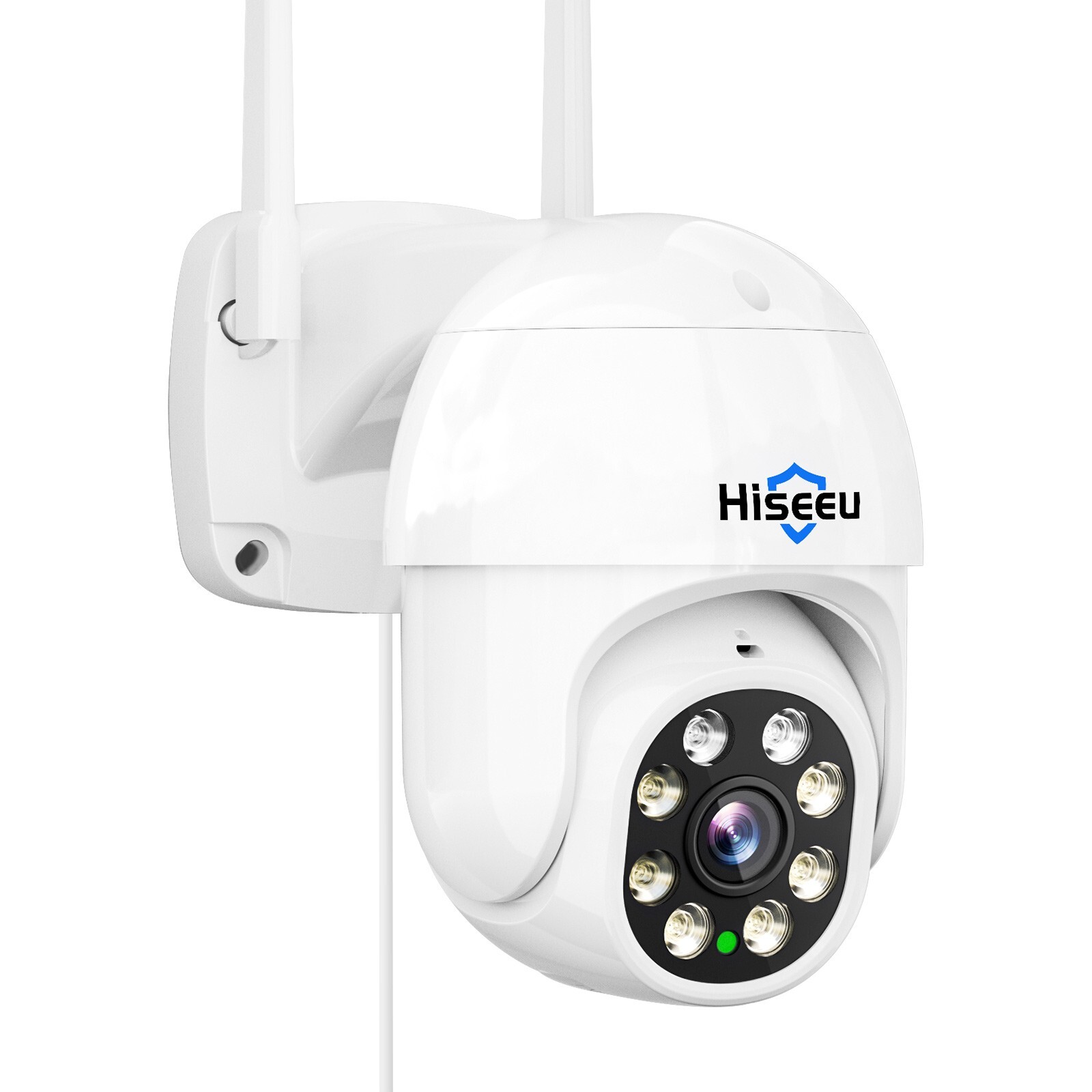 Hiseeu 5MP Full color night vision Motion Detection PTZ WIFI Security Camera