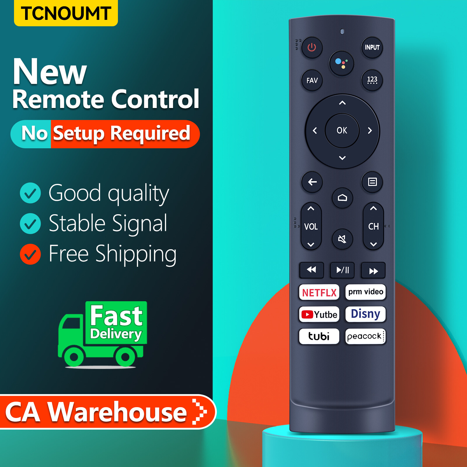 New ERF3A90 Remote Control For Hisense Smart TV ERF3M90H ERF3V90H