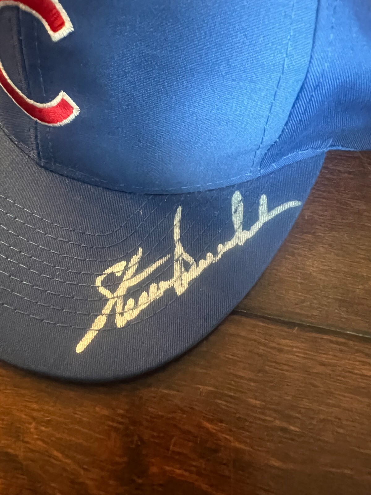 Steve Buechele SIGNED AUTO Chicago Cubs Hat Cap Snapback