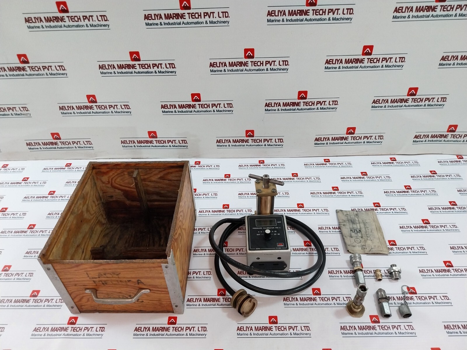 Matre Maskin TRT 2 Pressure Calibrator Digital Pressure Gauge 15 VDC