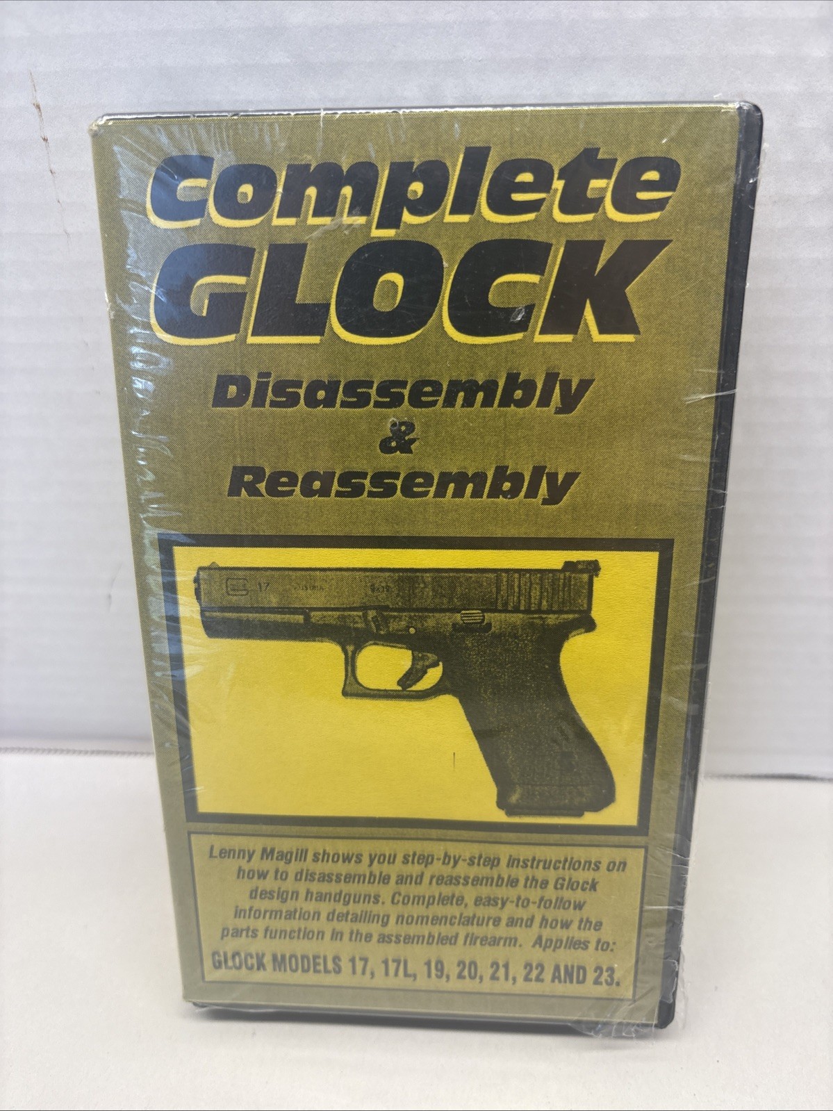 Complete Disassembly and Reassembly of the Glock VHS Video 17 17L 19 20 21 22 23