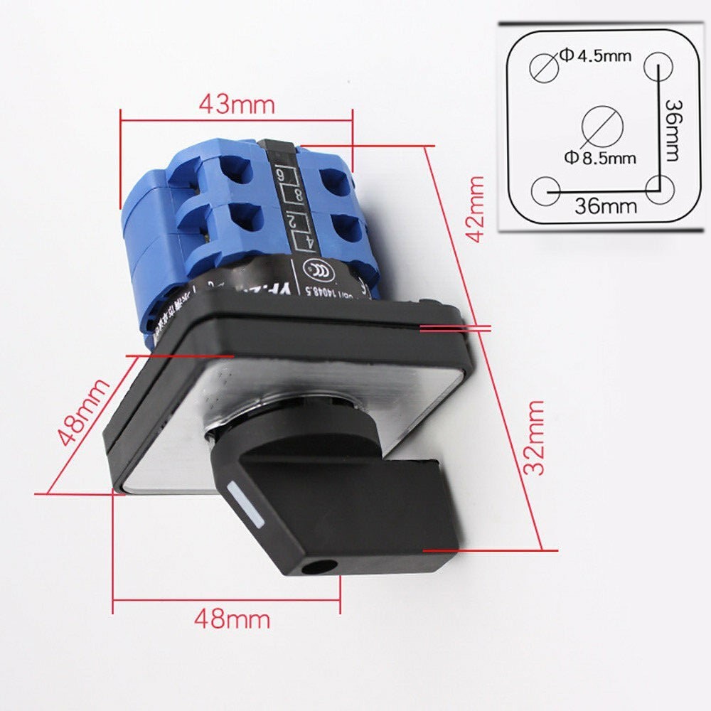 New Useful Switch CAM CONTROL GENERATOR MOUNTED 4-Position 2 Pole